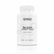 Železo 15 mg + Vitamín C a Folát (B9)
