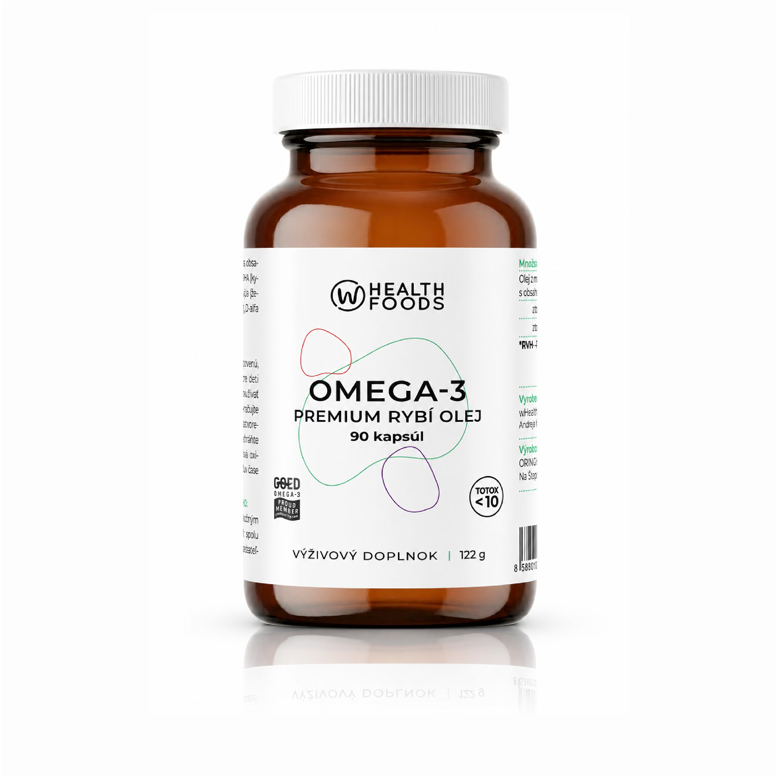 Omega-3 Premium rybí olej – 90 kapsúl (EPA 700 mg / DHA 500 mg)
