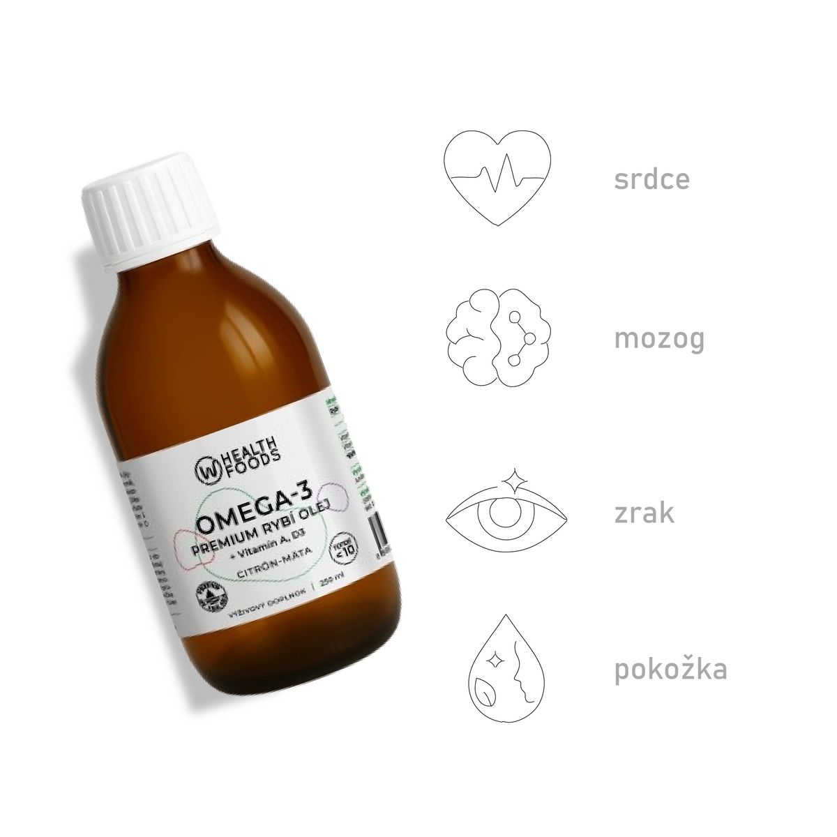 whealth Omega-3 Rybí olej účinky