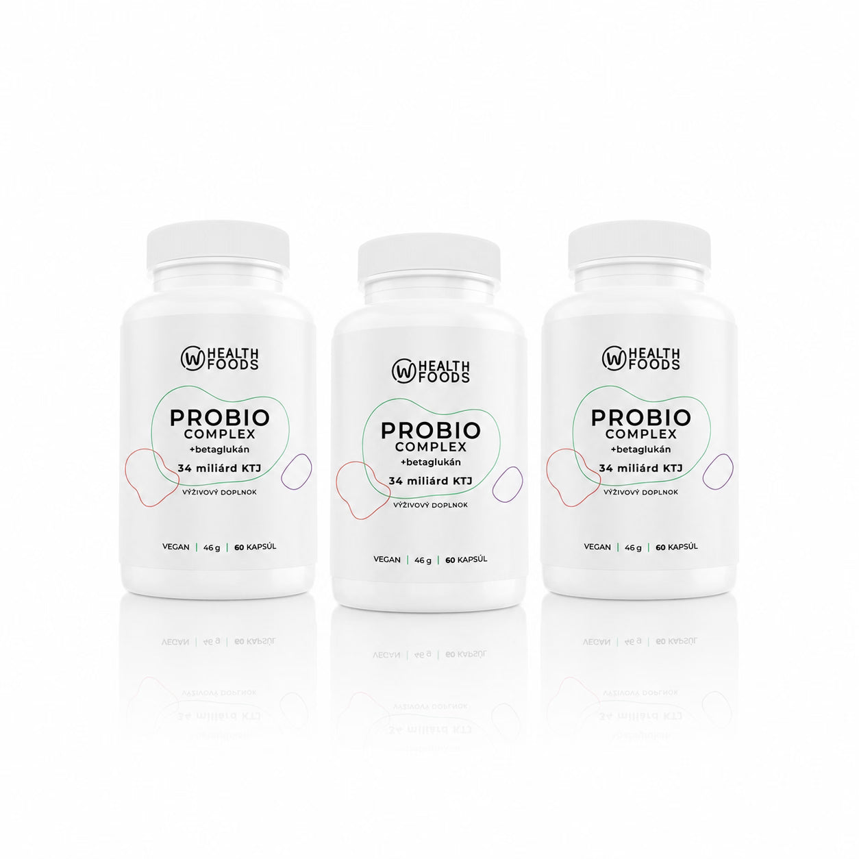 wHealth Zdravé trávenie - 3x Probio Complex