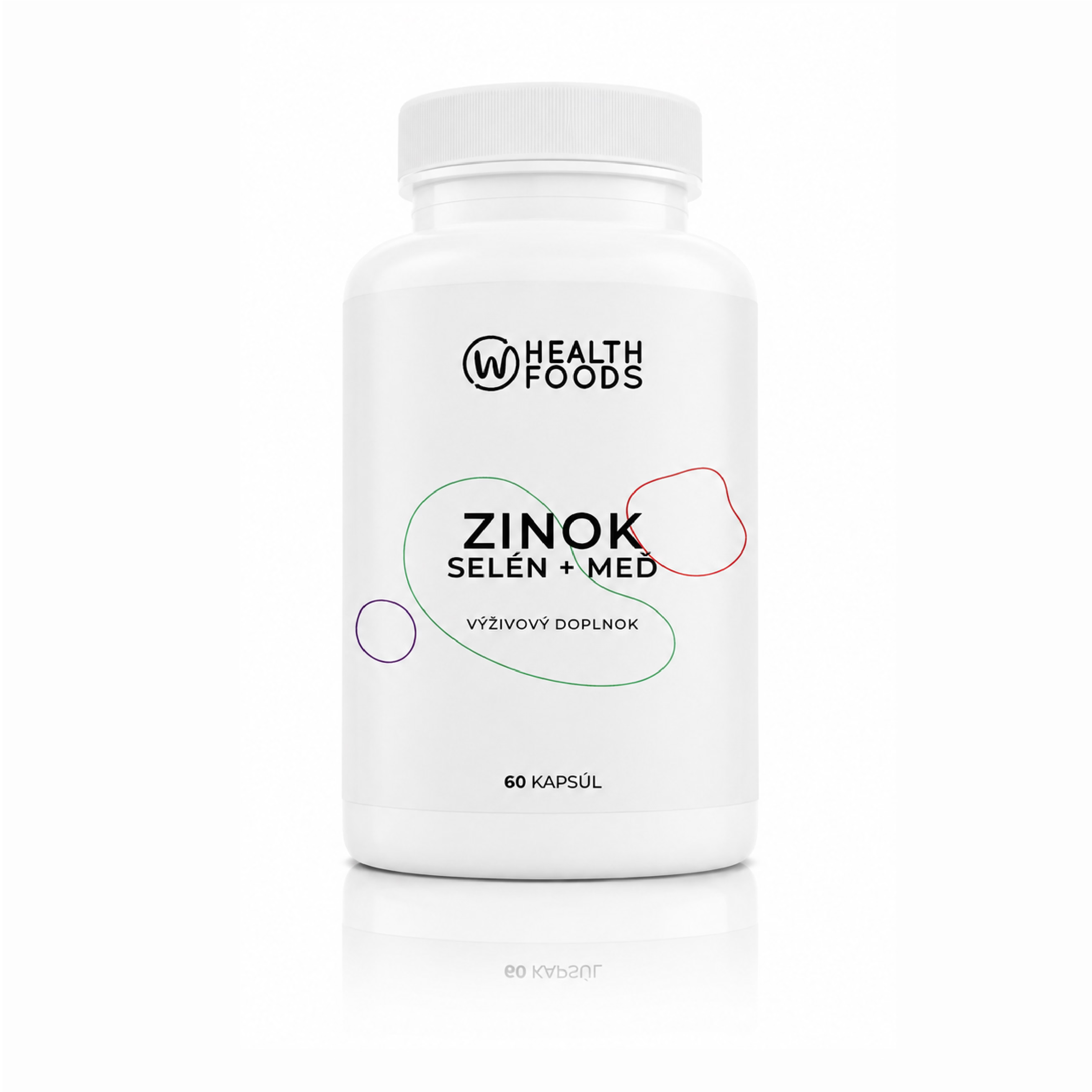 Zinok 20 mg (Bisglycinát zinočnatý) + Selén & Meď